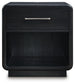 Rowanbeck King Upholstered Panel Bed, Dresser, Mirror and Nightstand