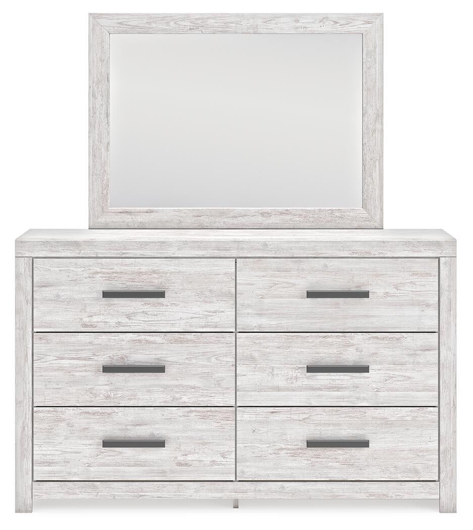 Cayboni Twin Panel Bed, Dresser, Mirror, Chest and Nightstand
