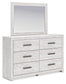Cayboni Twin Panel Bed, Dresser, Mirror, Chest and Nightstand
