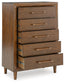 Lyncott King Upholstered Bed, Dresser, Mirror, Chest and Nightstand
