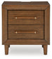 Lyncott Queen Upholstered Panel Bed, Dresser, Mirror, Chest and Nightstand