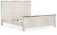 Willowton King Panel Bed with Mirrored Dresser and Nightstand