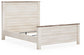Willowton Queen Panel Bed with Mirrored Dresser and Nightstand
