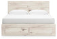 Lawroy King Panel Storage Bed, Dresser and Mirror