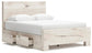 Lawroy Queen Panel Bed with Storage, Dresser, Mirror, Chest and Nightstand