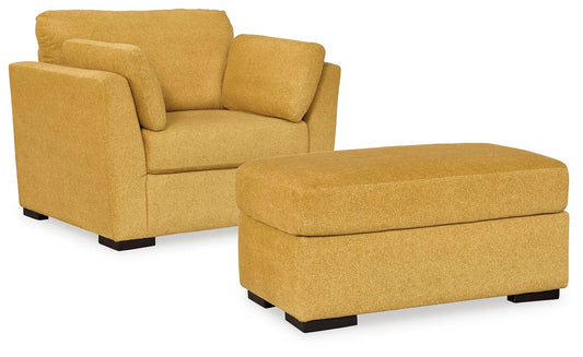 Keerwick Chair and Ottoman