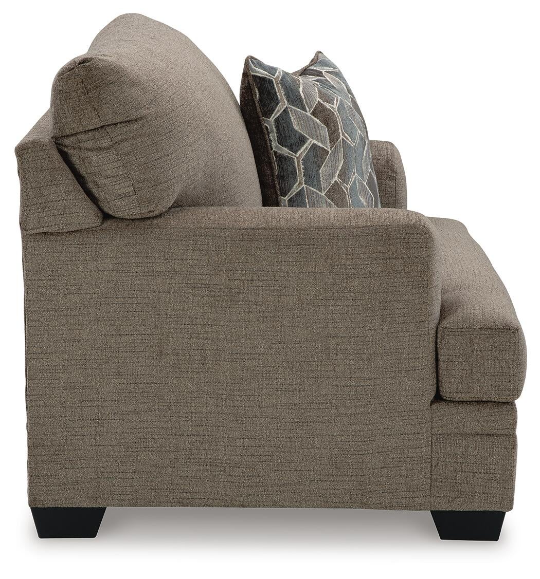 Stonemeade Sofa Chaise, Chair, and Ottoman