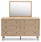 Cielden Queen Panel Headboard, Dresser, Mirror, Chest and Nightstand