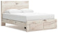 Lawroy Queen Panel Storage Bed, Dresser, Mirror and Nightstand