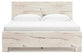 Lawroy King Panel Bed with Storage, Dresser, Mirror and Nightstand