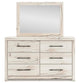 Lawroy King Panel Storage Bed, Dresser, Mirror, Chest and Nightstand