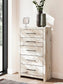 Lawroy Twin Panel Bed with Storage, Dresser, Mirror, Chest and Nightstand