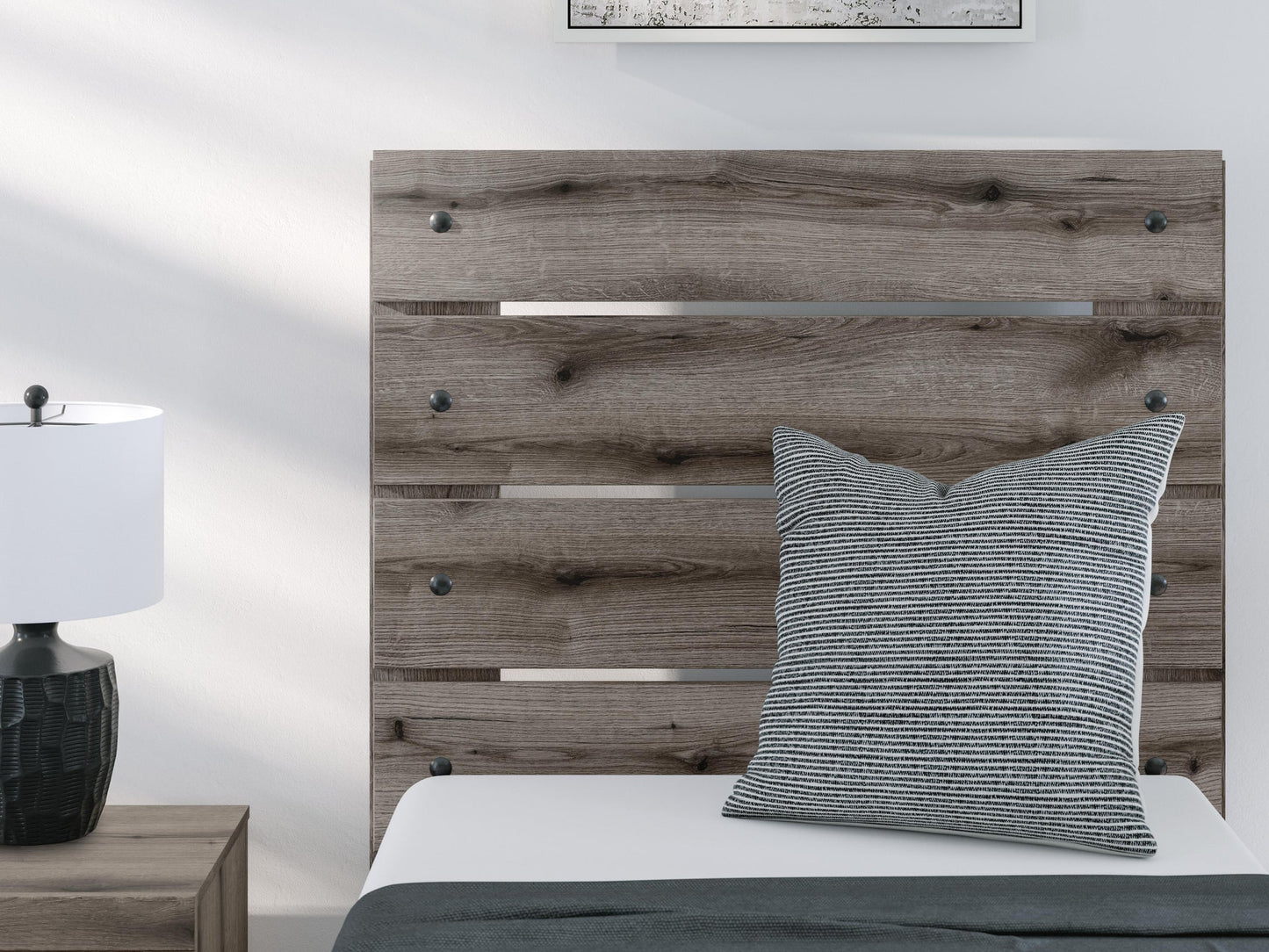 Urbanoore Twin Panel Bed with Storage, Dresser, Mirror and Nightstand