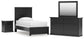 Maribel Twin Panel Bed, Dresser, Mirror and Nightstand