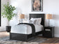 Maribel Twin Panel Bed, Dresser, Mirror and Nightstand