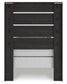 Delmorta Twin Panel Bed, Dresser, Mirror and Nightstand
