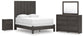 Parlayon Queen Panel Bed, Dresser, Mirror and Nightstand