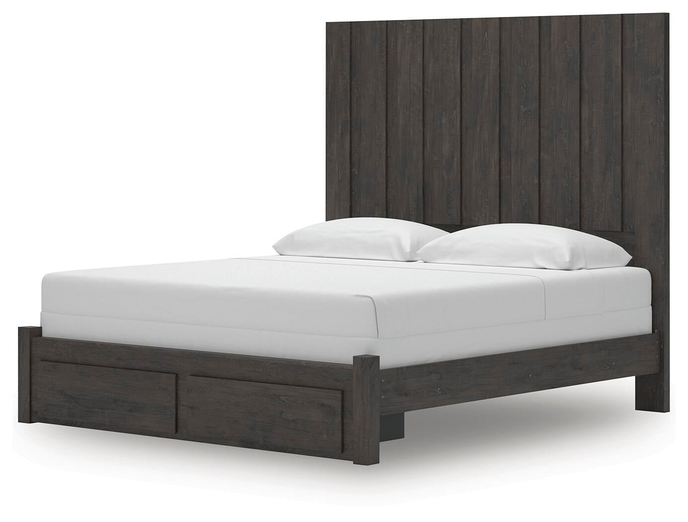 Parlayon King Panel Storage Bed, Dresser and Mirror