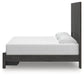 Parlayon King Panel Storage Bed, Dresser and Mirror