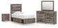 Urbanoore Twin Panel Storage Bed, Dresser, Mirror and Nightstand