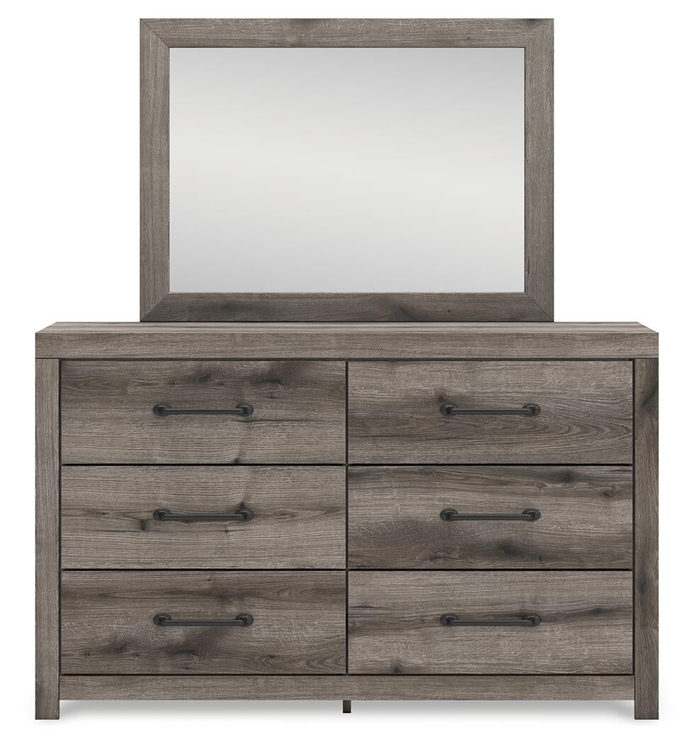 Urbanoore Twin Panel Storage Bed, Dresser, Mirror, Chest and Nightstand