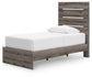 Urbanoore Twin Panel Storage Bed, Dresser, Mirror, Chest and Nightstand