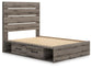 Urbanoore Full Panel Storage Bed, Dresser and Mirror
