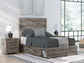 Urbanoore Full Panel Storage Bed, Dresser and Mirror