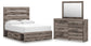Urbanoore Full Panel Storage Bed, Dresser and Mirror