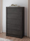 Parlayon Queen Panel Bed, Dresser, Mirror, Chest and Nightstand