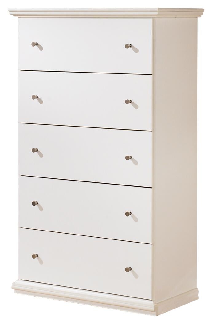 Bostwick Shoals King Panel Bed, Dresser, Mirror, Chest and Nightstand