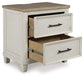 Shaybrock King Panel Bed, Dresser, Mirror, Chest and Nightstand