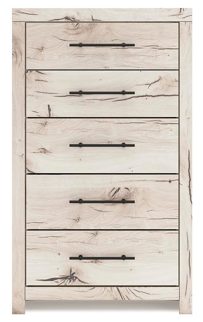 Lawroy Twin Panel Headboard, Dresser, Mirror, Chest and Nightstand
