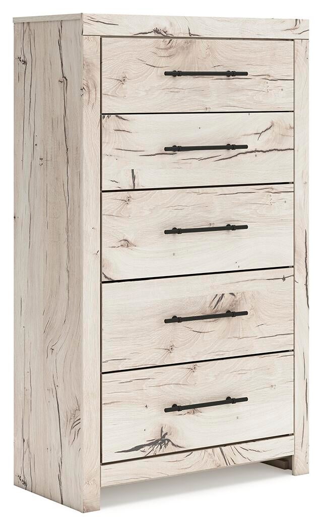 Lawroy Twin Panel Headboard, Dresser, Mirror, Chest and Nightstand