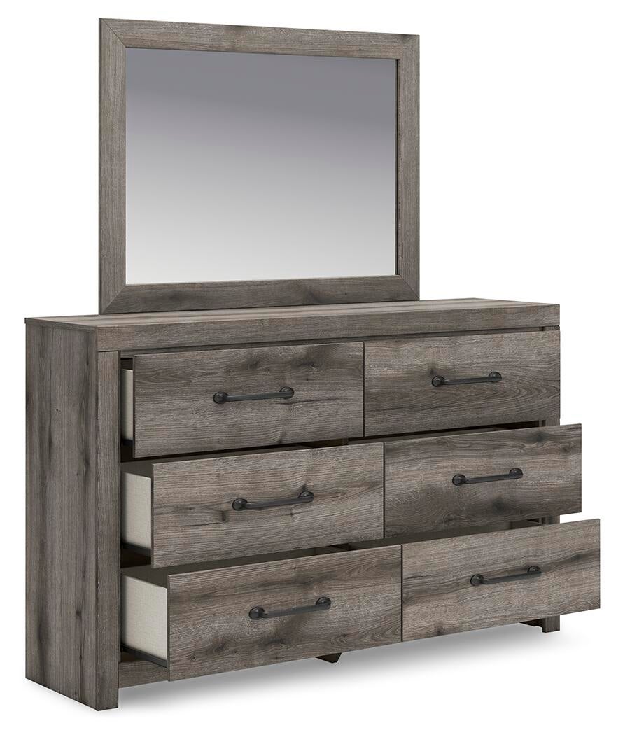 Urbanoore Full Panel Storage Bed, Dresser, Mirror, Chest and Nightstand