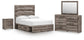 Urbanoore Full Panel Storage Bed, Dresser, Mirror and Nightstand
