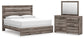 Urbanoore King Panel Bed, Dresser and Mirror