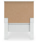 Bostwick Shoals Twin Panel Bed, Dresser and Mirror