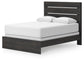 Delmorta Queen Panel Bed, Dresser and Mirror
