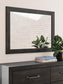 Delmorta Full Panel Storage Bed, Dresser, Mirror and Nightstand