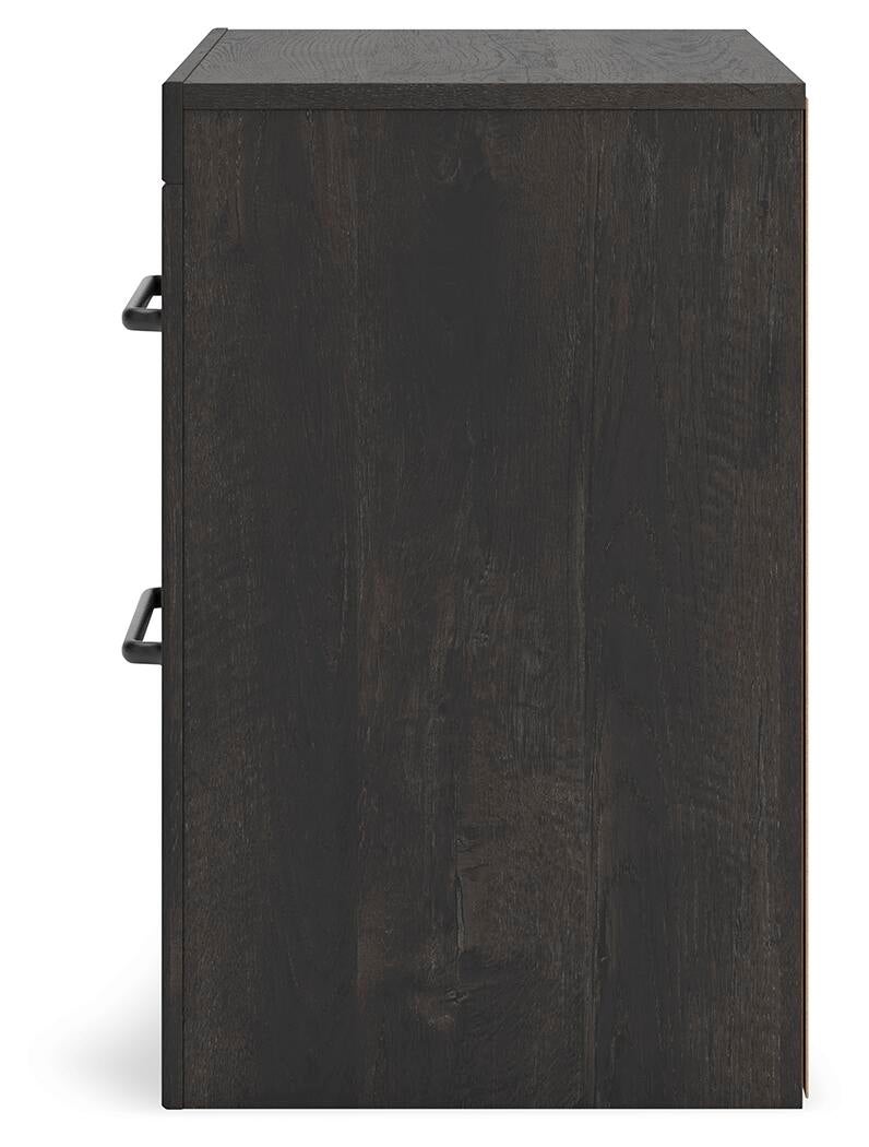 Delmorta Twin Panel Storage Bed, Dresser, Mirror, Chest and Nightstand
