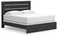 Delmorta King Panel Bed, Dresser and Mirror