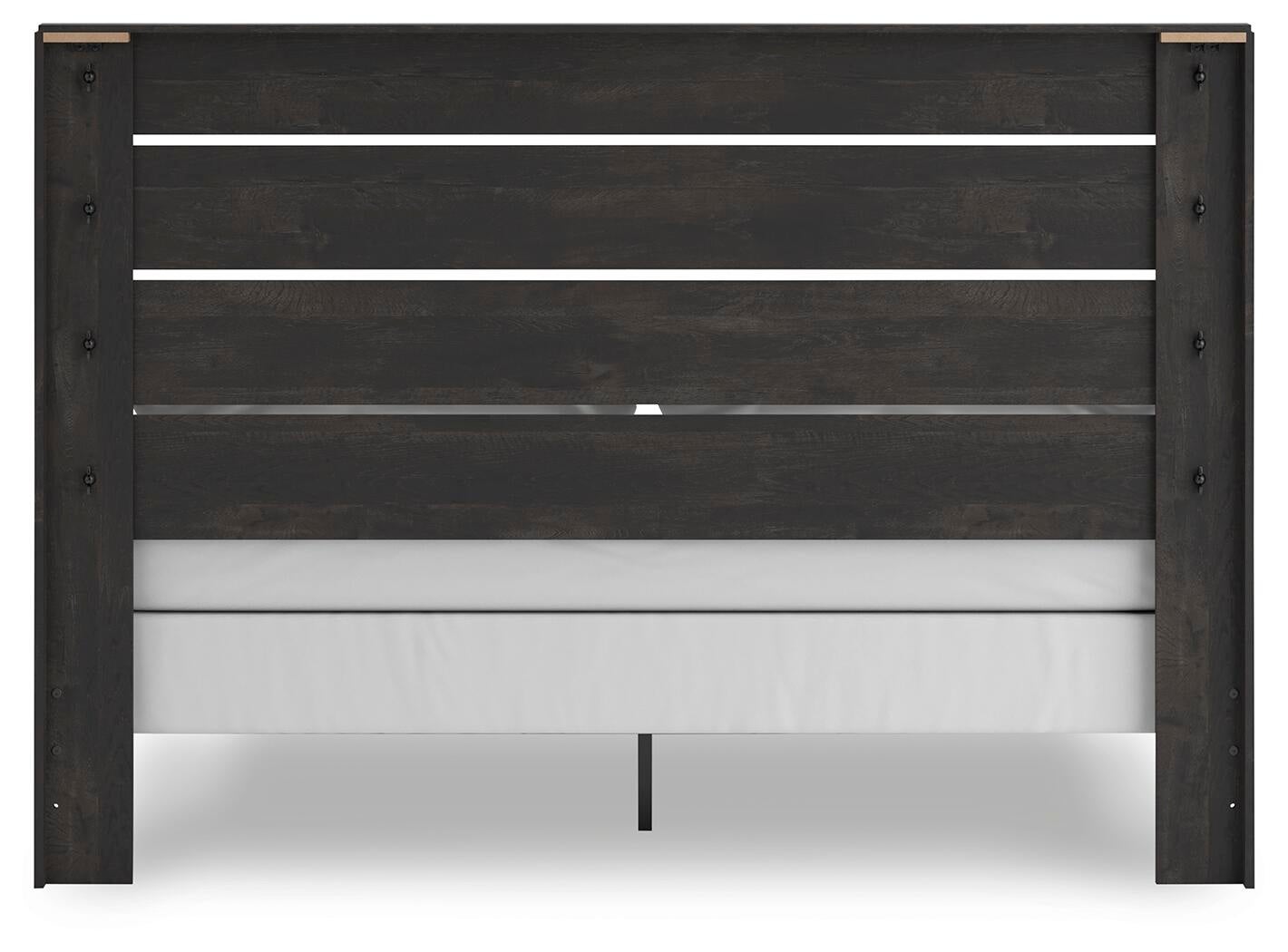 Delmorta King Panel Bed, Dresser and Mirror