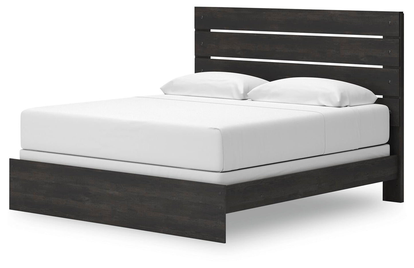 Delmorta King Panel Bed, Dresser and Mirror
