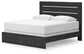 Delmorta King Panel Bed, Dresser and Mirror