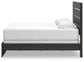 Delmorta King Panel Bed, Dresser and Mirror