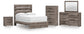 Urbanoore Full Panel Bed, Dresser, Mirror, Chest and Nightstand