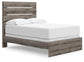 Urbanoore Full Panel Bed, Dresser, Mirror and Nightstand