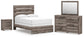 Urbanoore Full Panel Bed, Dresser, Mirror and Nightstand