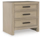 Calmoro California King Bookcase Bed with Mirrored Dresser and Nightstand